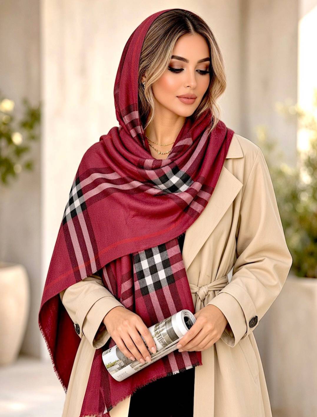 شال پاییزه باربری